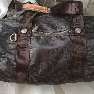 VS Victoria's Secret gym duffle bag